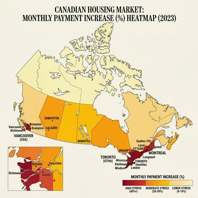 Mortgage Renewal Stress Heatmap 2026 Canada